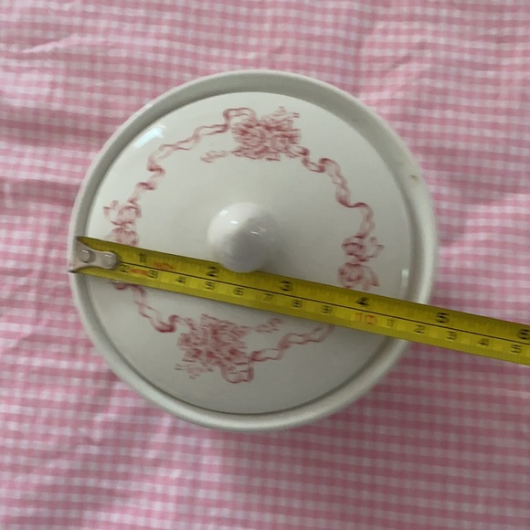 Two Piece Set Laura Ashley Vintage China Bows and Flowers - Picture 14 of 16